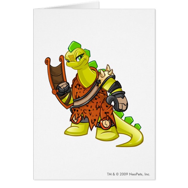 Tyrannia lagkapten 2 hälsningskort (Framsidan)