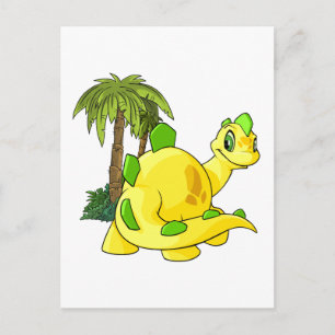 Tyrannian gult Chomby gazing Vykort