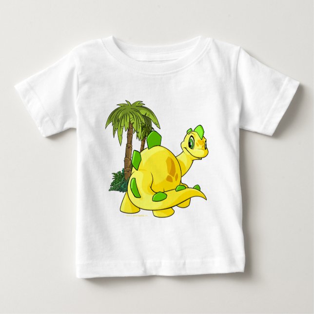 Tyrannian gult Chomby stirra T-shirt (Framsida)