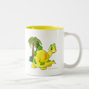 Tyrannian gult Chomby stirra Två-Tonad Mugg