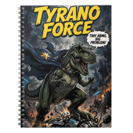 Tyranno Force: Tiny Arms, Big Problem! Anteckningsbok