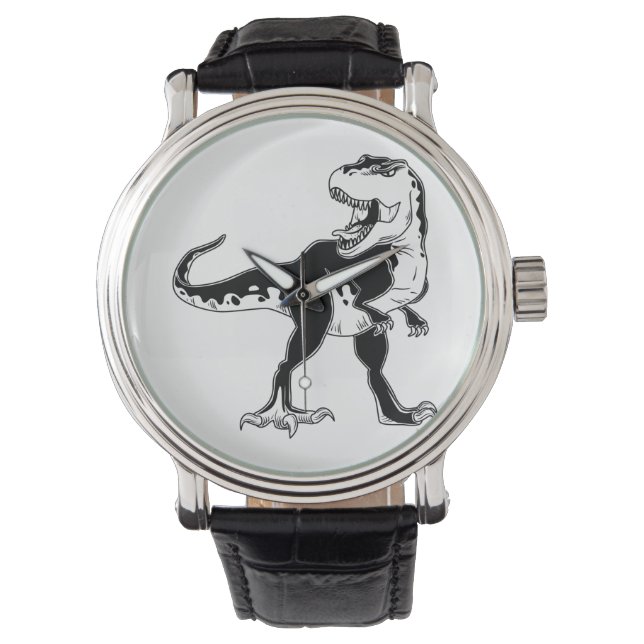 Tyrannosaur dinosaur armbandsur (Framsida)