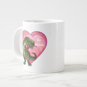 Tyrannosaurus Alla hjärtans dag Jumbo Mugg