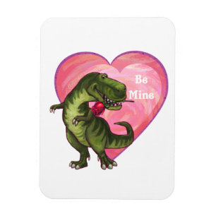 Tyrannosaurus Alla hjärtans dag Magnet