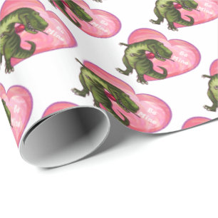 Tyrannosaurus Alla hjärtans dag Presentpapper