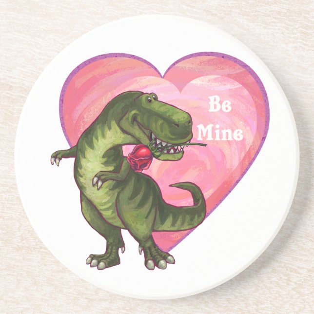 Tyrannosaurus Alla hjärtans dag Underlägg (Framsidan)