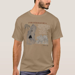 Tyrannosaurus din inre Dinosaurskjorta Greg Paul T Shirt