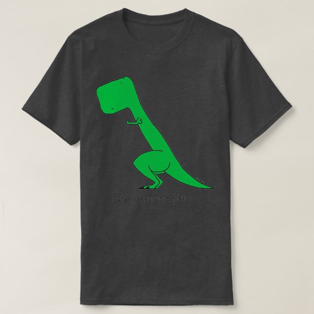 Tyrannosaurus Flex 1 T Shirt (Design framsida)