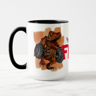 Tyrannosaurus Flex Muscle Mania Mugg