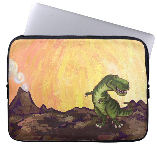 Tyrannosaurus Gadgets Laptop Fodral (Framsidan)