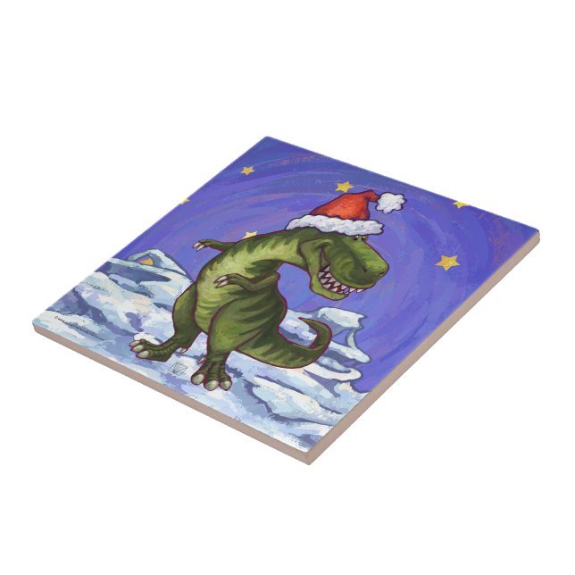 Tyrannosaurus jul kakelplatta (Sidan)