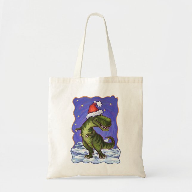 Tyrannosaurus jul tygkasse (Framsidan)