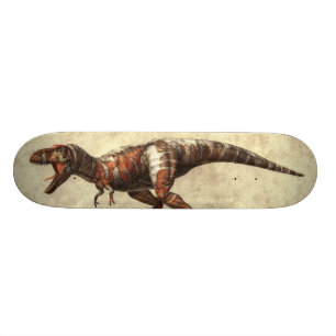 Tyrannosaurus Mini Skateboard Bräda 18,7 Cm