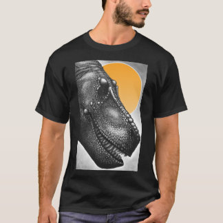 Tyrannosaurus Porträtt Illustrations Tröja