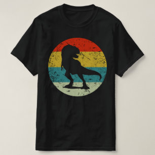 tyrannosaurus retro vintage silhouette 70s t shirt