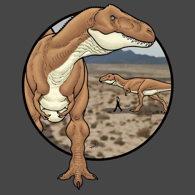 Tyrannosaurus rex #2 t shirt (Skapare uppladdad)