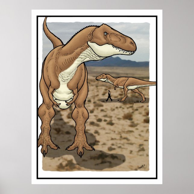 Tyrannosaurus rex #3 poster (Framsidan)