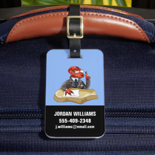 Tyrannosaurus Rex Chef Sitta vid ett bord. 2 Bagagebricka
