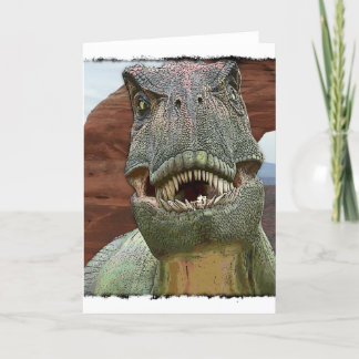 Tyrannosaurus Rex Dinosaur Kort