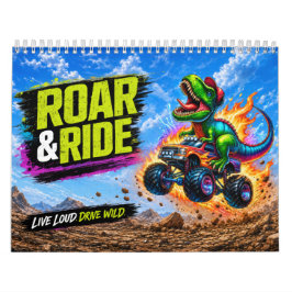 Tyrannosaurus Rex Dinosaur & Monster Truck  Kalender