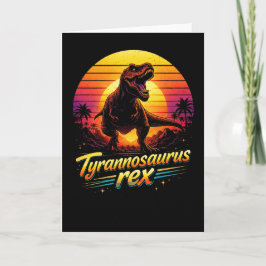 Tyrannosaurus Rex Helgkort