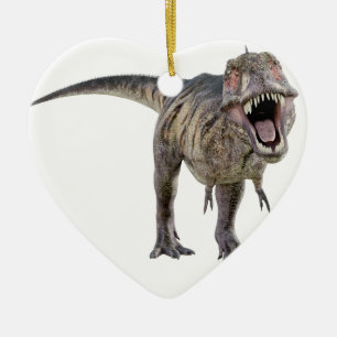 Tyrannosaurus Rex mycket in mot bekläda Julgransprydnad Keramik