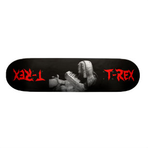 Tyrannosaurus Rex Old School Skateboard Bräda 18 Cm
