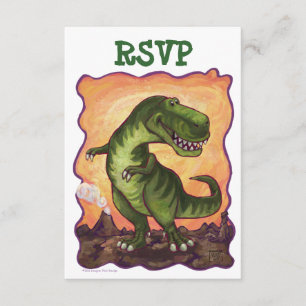 Tyrannosaurus Rex Party Center OSA kort