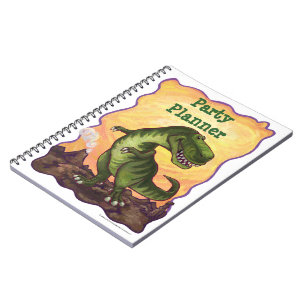 Tyrannosaurus Rex Party Planner Anteckningsbok