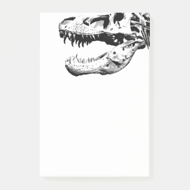 Tyrannosaurus rex post-it block (Framsida)