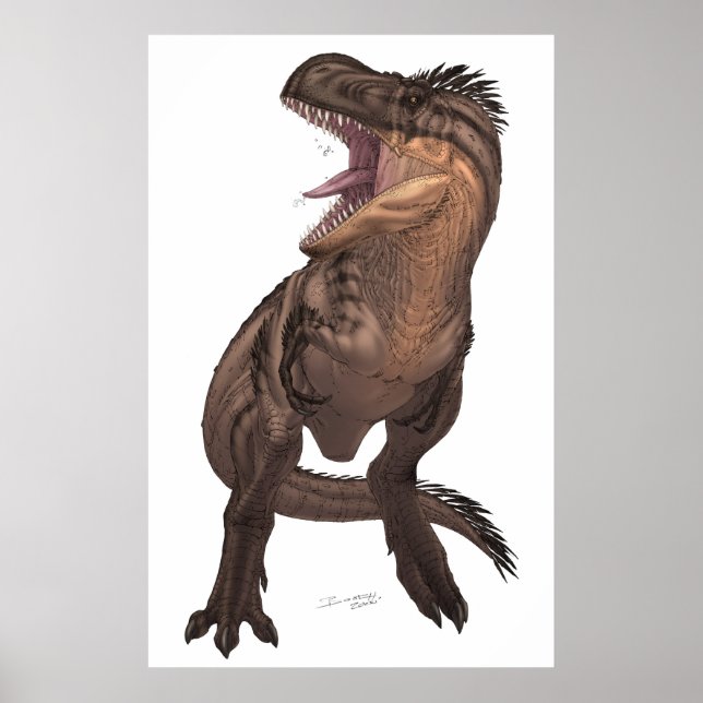 Tyrannosaurus rex poster (Framsidan)