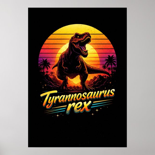 Tyrannosaurus Rex Poster (Framsidan)