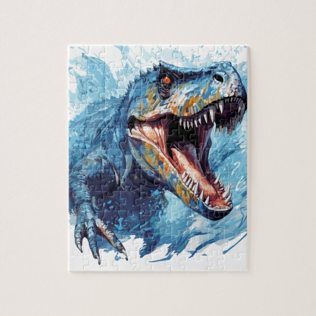 Tyrannosaurus rex pussel (Vertikal)