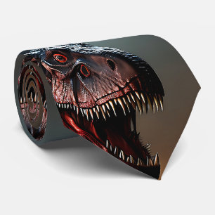 Tyrannosaurus Rex Scary Ansikte, Neck Tie Slips