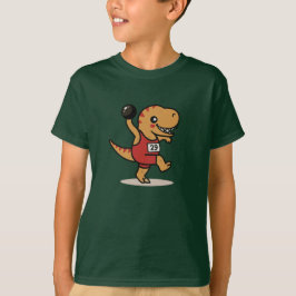 Tyrannosaurus Rex Shotput Sport T Shirt