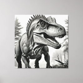 Tyrannosaurus Rex Skriv ut Novelty: T-Rex Canvastryck