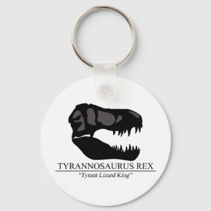 Tyrannosaurus Rex Skull Nyckelring