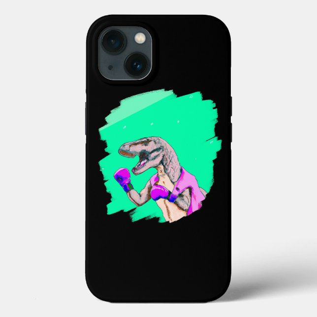 Tyrannosaurus Rex T Rex Boxing Coola Funny Dinosau (Baksida)