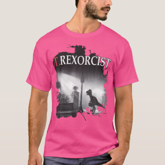 Tyrannosaurus Rex Tee Shirt - T.Rexorcist Dinosaur