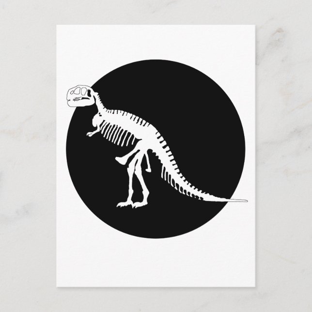 Tyrannosaurus Rex Vykort (Framsida)