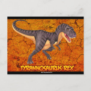 Tyrannosaurus Rex-vykort Vykort