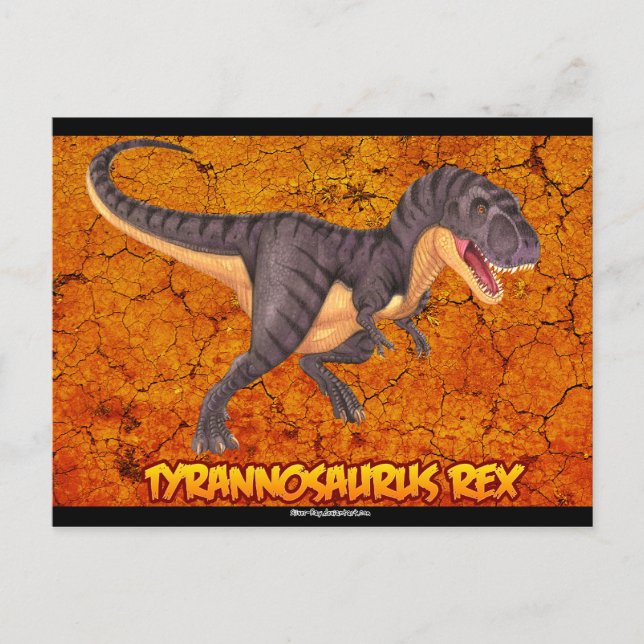 Tyrannosaurus Rex-vykort Vykort (Framsida)
