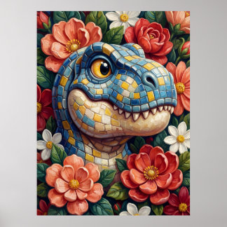 Tyrannosaurus rex Wall Art Poster Print T-Rex