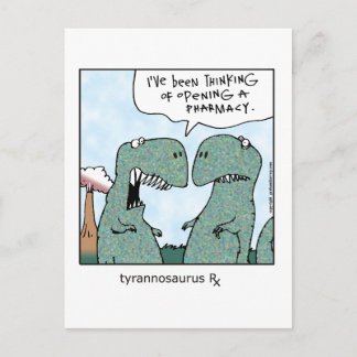 Tyrannosaurus Rx Vykort