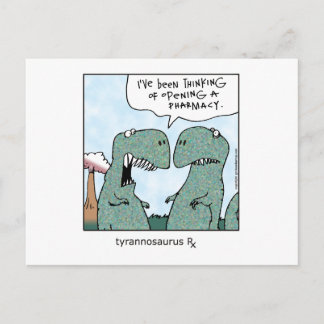 Tyrannosaurus Rx Vykort