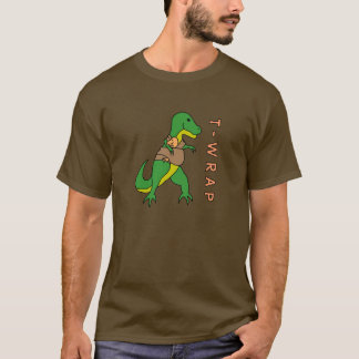 Tyrannosaurus-Sjal T-shirt