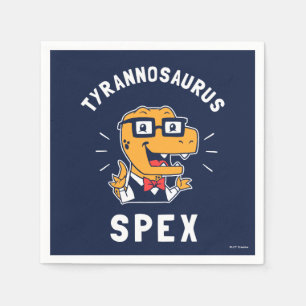 Tyrannosaurus Spex Pappersservett