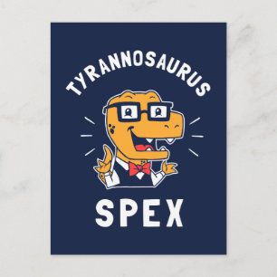 Tyrannosaurus Spex Vykort