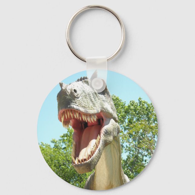 Tyrannosaurus T-Rex Dinosaur Nyckelring (Framsida)