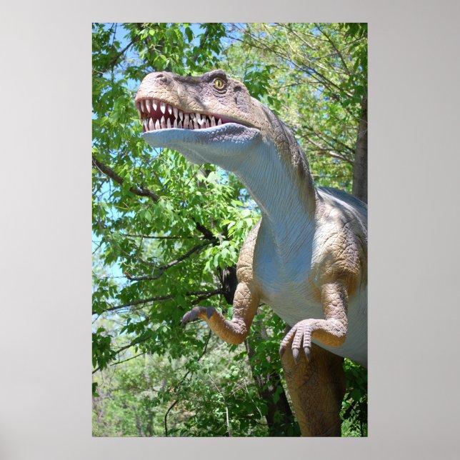 Tyrannosaurus T-Rex Dinosaur Poster (Framsidan)